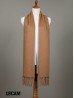 Solid Color Shawl Scarf W/ Tassels